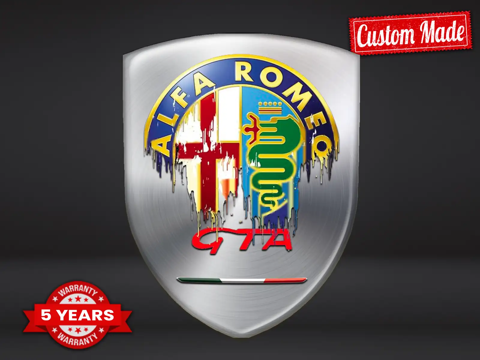 Alfa Romeo Autosticker Racing Professionell Anpassbar